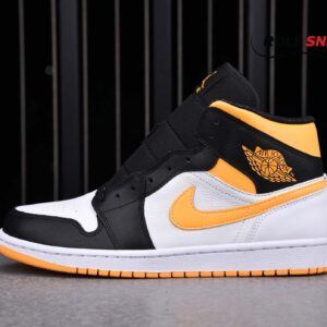 ike Air Jordan 1 Mid GS 'Black University Gold'