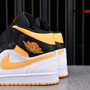 ike Air Jordan 1 Mid GS 'Black University Gold'