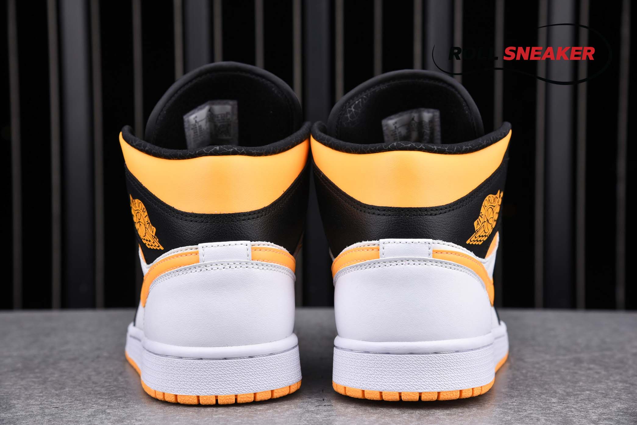 ike Air Jordan 1 Mid GS 'Black University Gold'