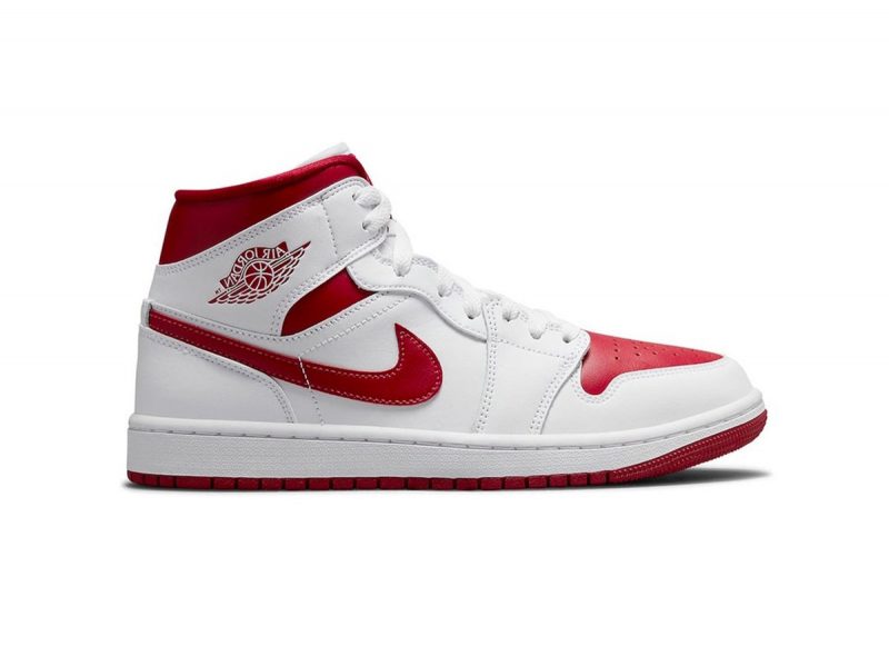Nike Air Jordan 1 Mid ‘White Gym Red’