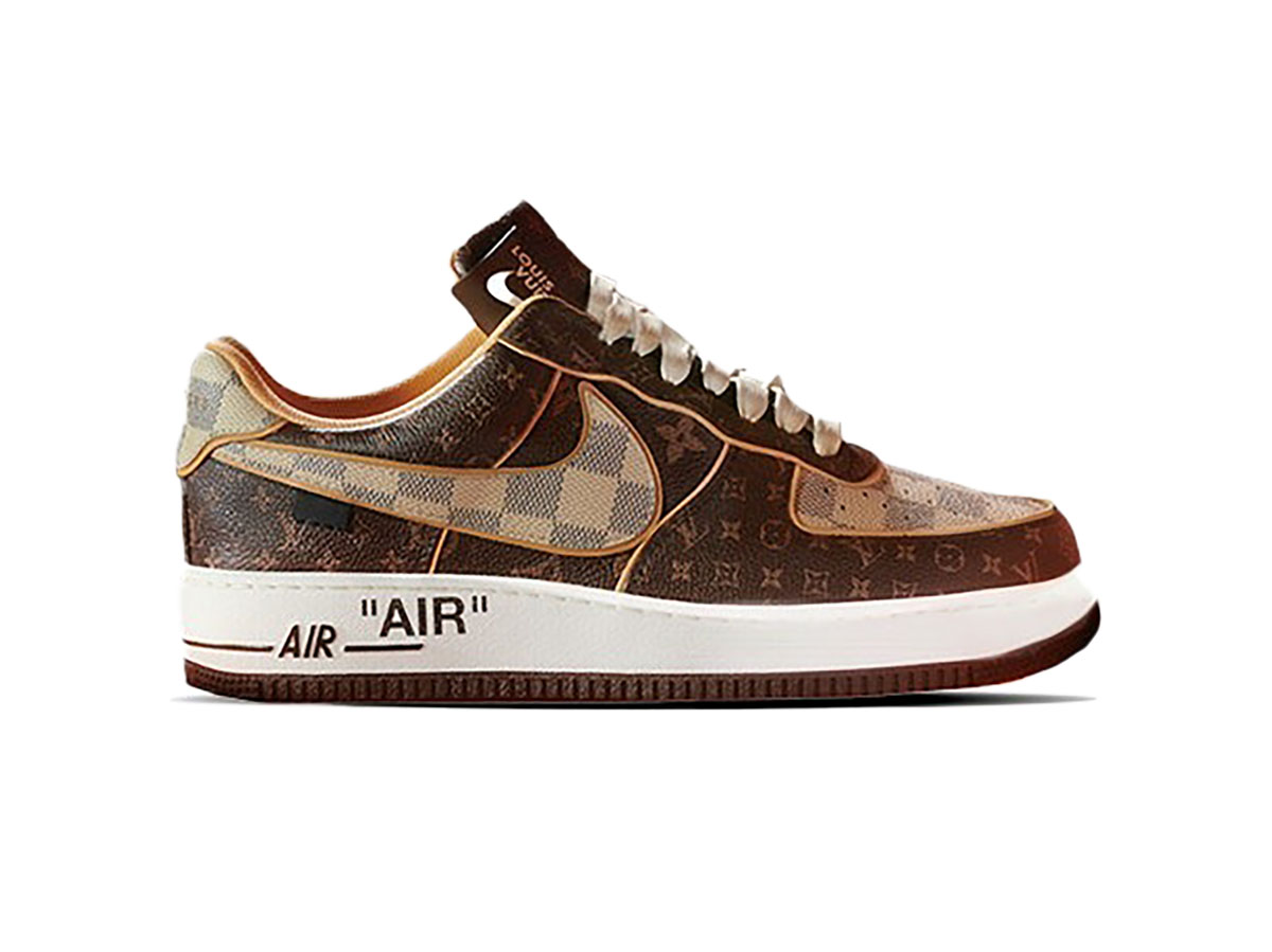 Nike Air Force 1 Low x Louis Vuitton Monogram Brown