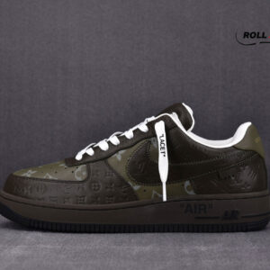 Nike Air Force 1 Low Louis Vuitton Black Green