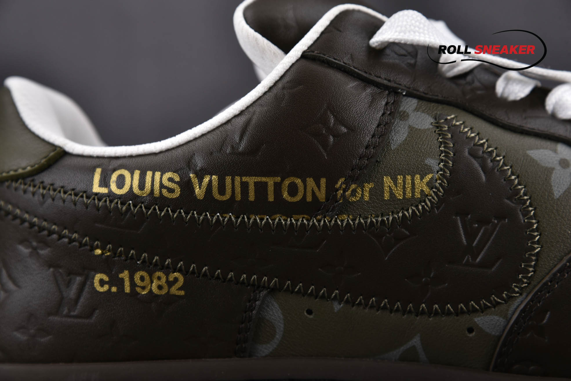 Nike Air Force 1 Low Louis Vuitton Black Green