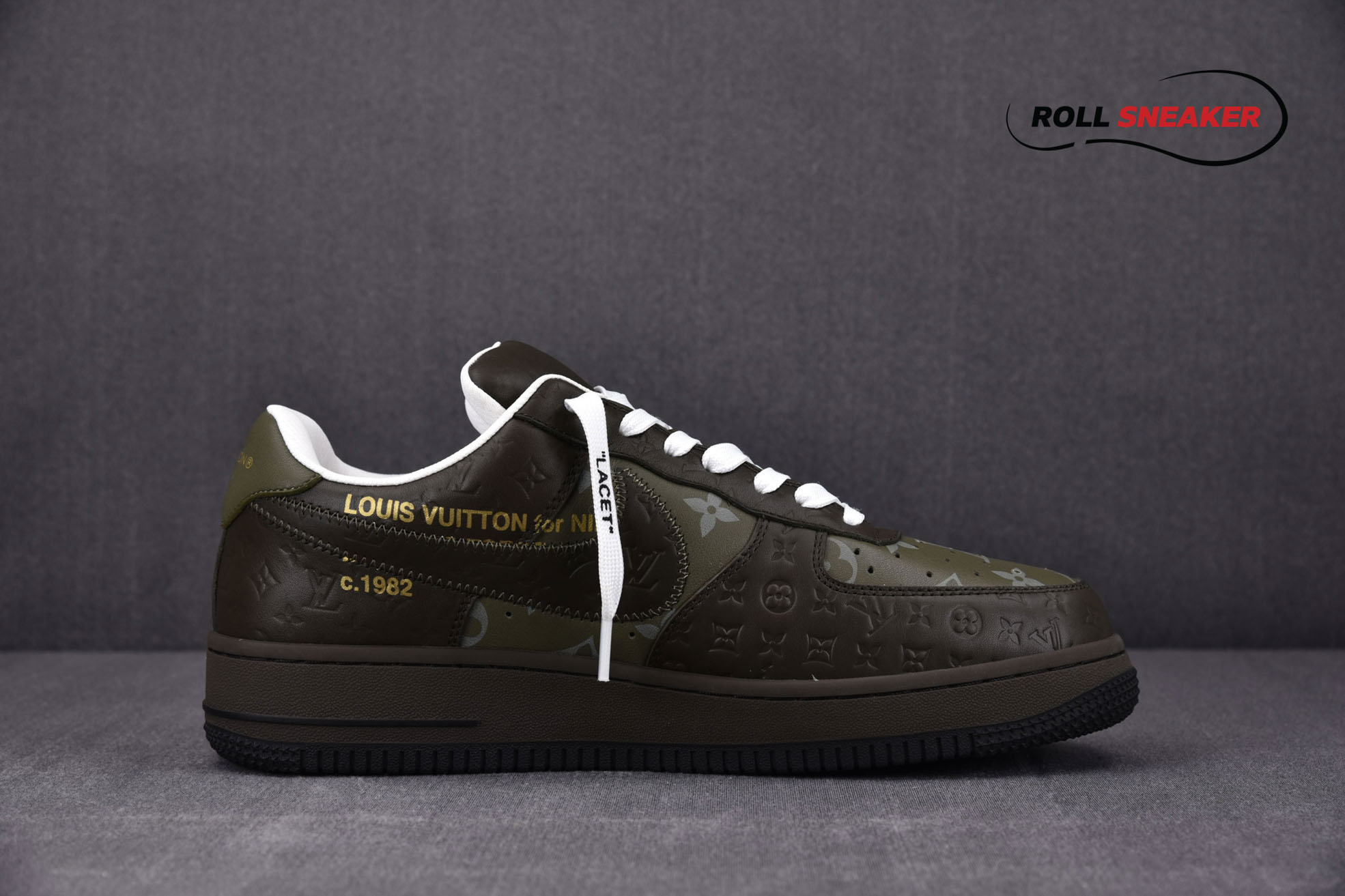 Nike Air Force 1 Low Louis Vuitton Black Green