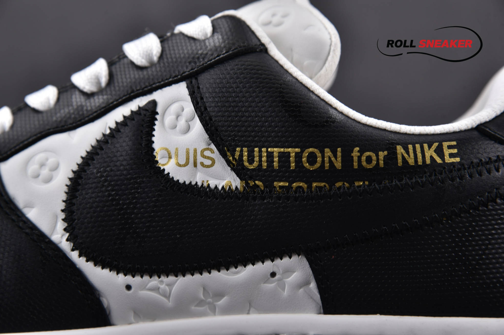 Nike Air Force 1 Low Louis Vuitton Black White