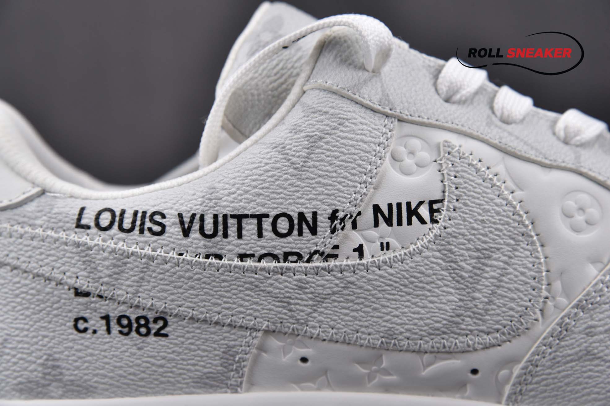 Nike Air Force 1 Low Louis Vuitton White Grey