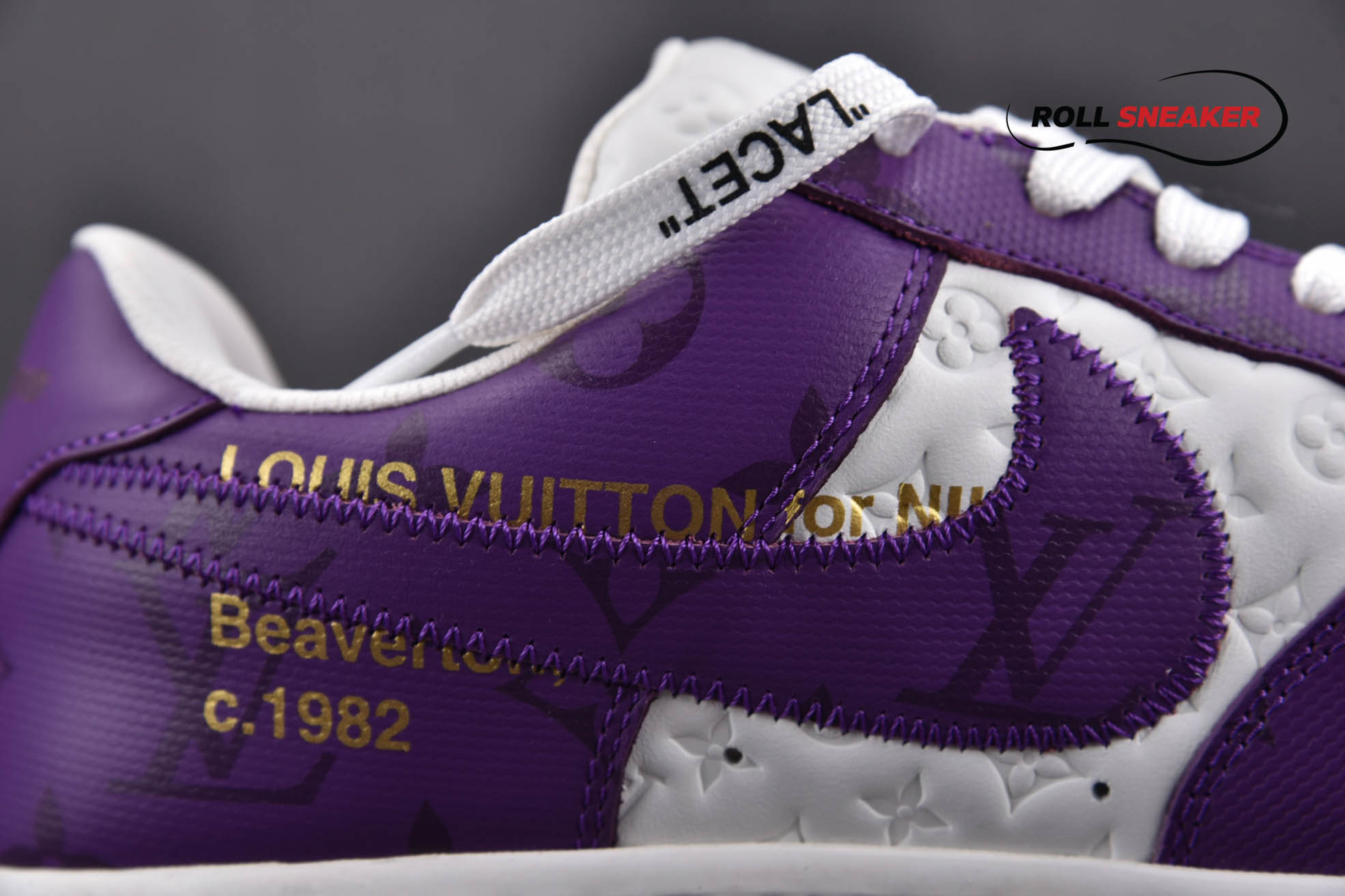 nike air force 1 low louis vuitton white purple 2