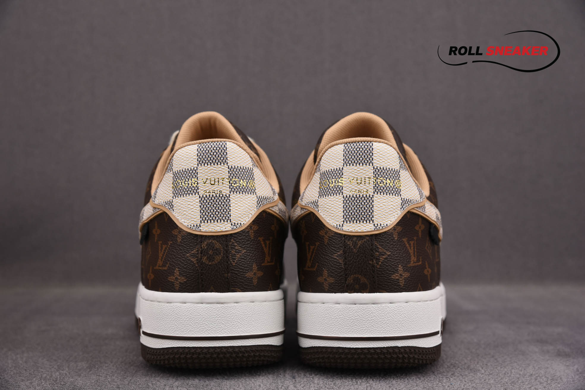 nike air force 1 low x louis vuitton monogram brown 15