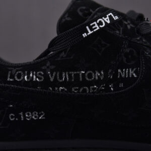 Nike Air Force 1 X Louis Vuitton Low ‘Triple Black’