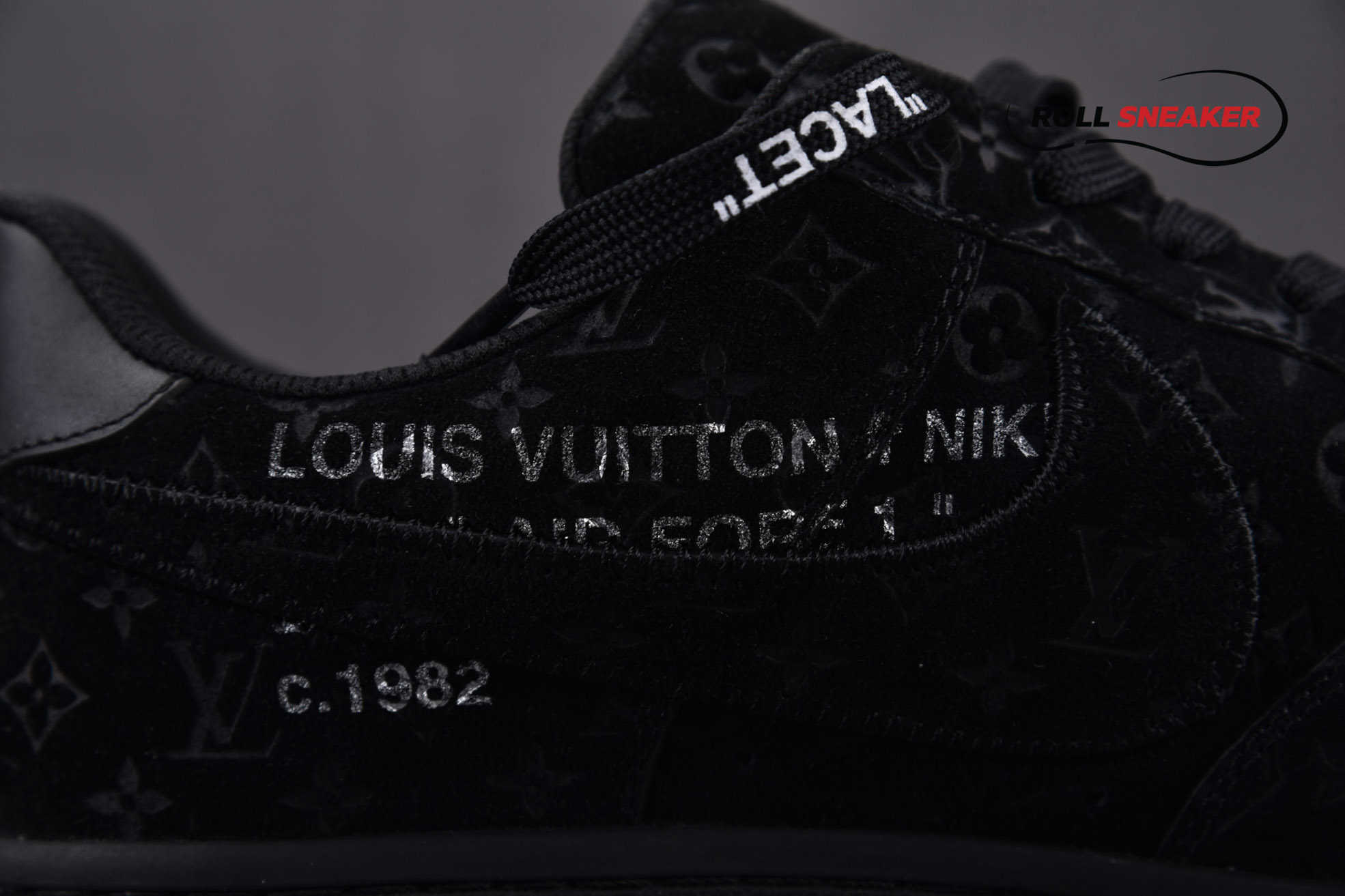 Nike Air Force 1 X Louis Vuitton Low ‘Triple Black’