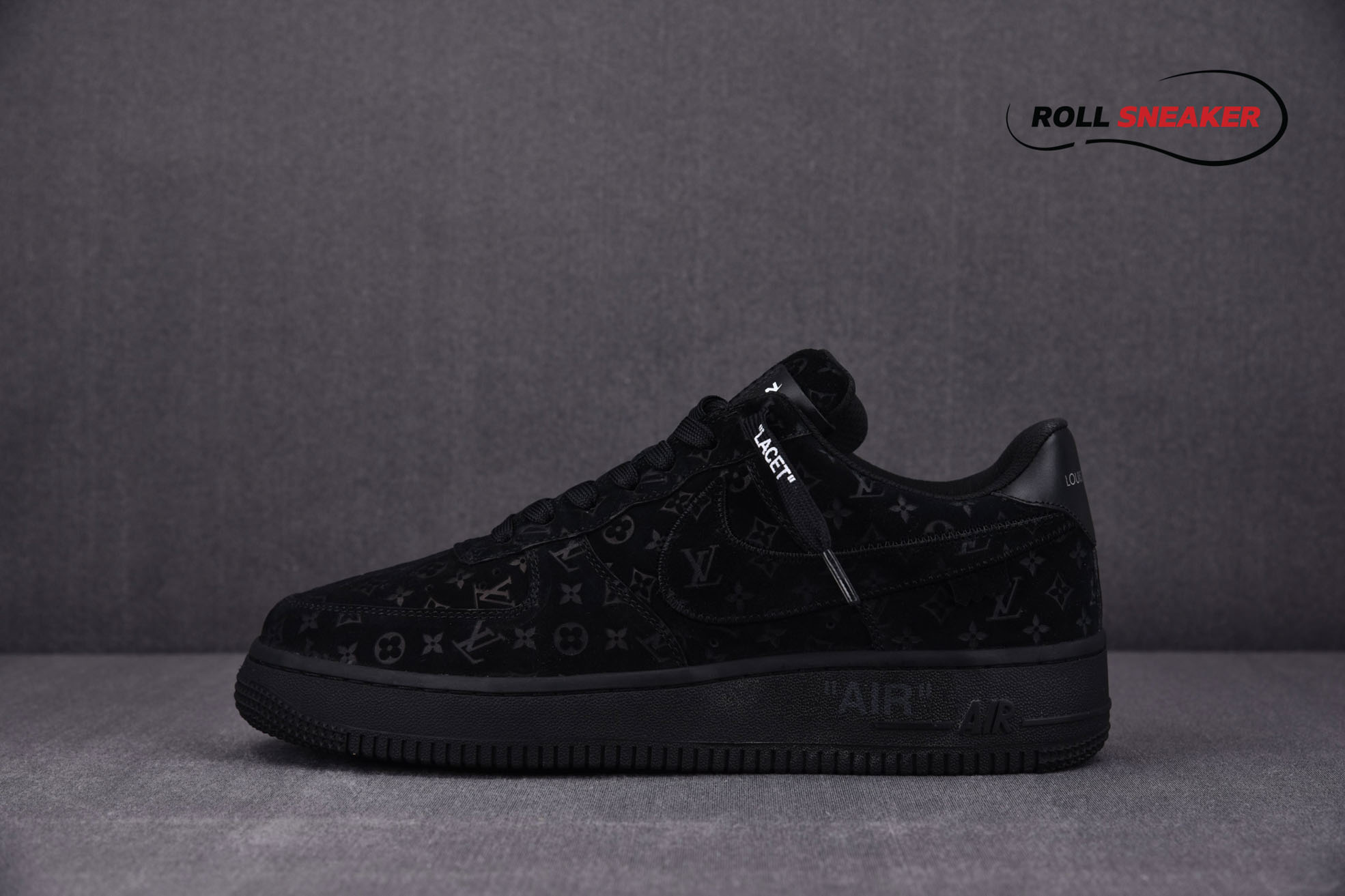 Nike Air Force 1 X Louis Vuitton Low ‘Triple Black’