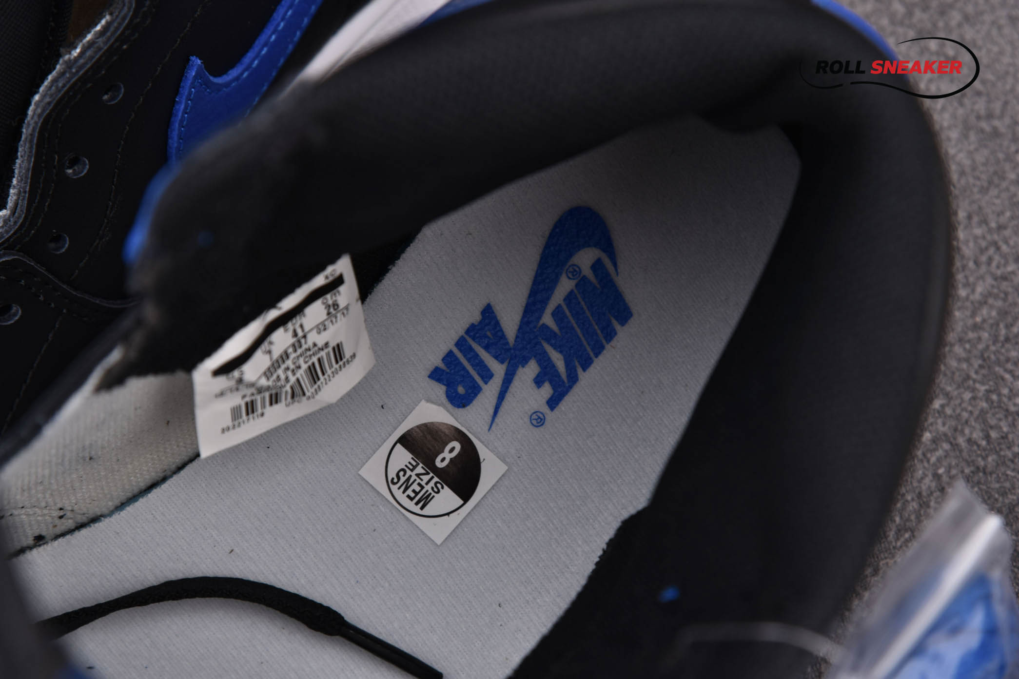 Nike Air Jordan 1 High Og Retro Black Blue