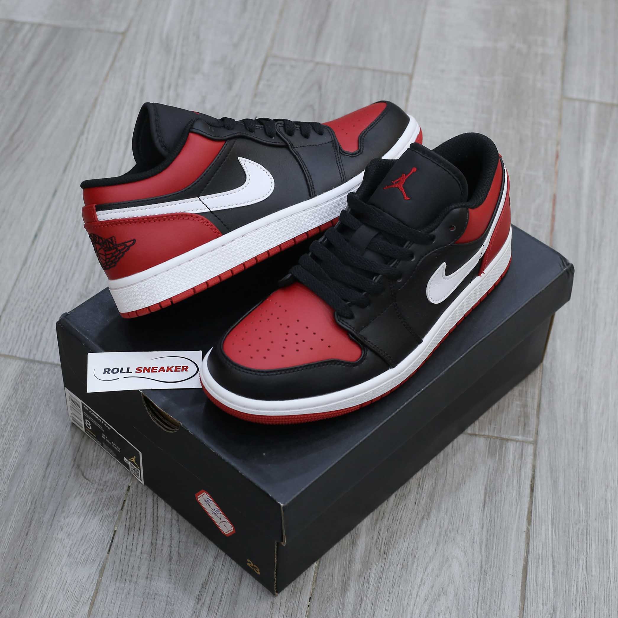 Nike Air Jordan 1 Low Alternate Bred Toe