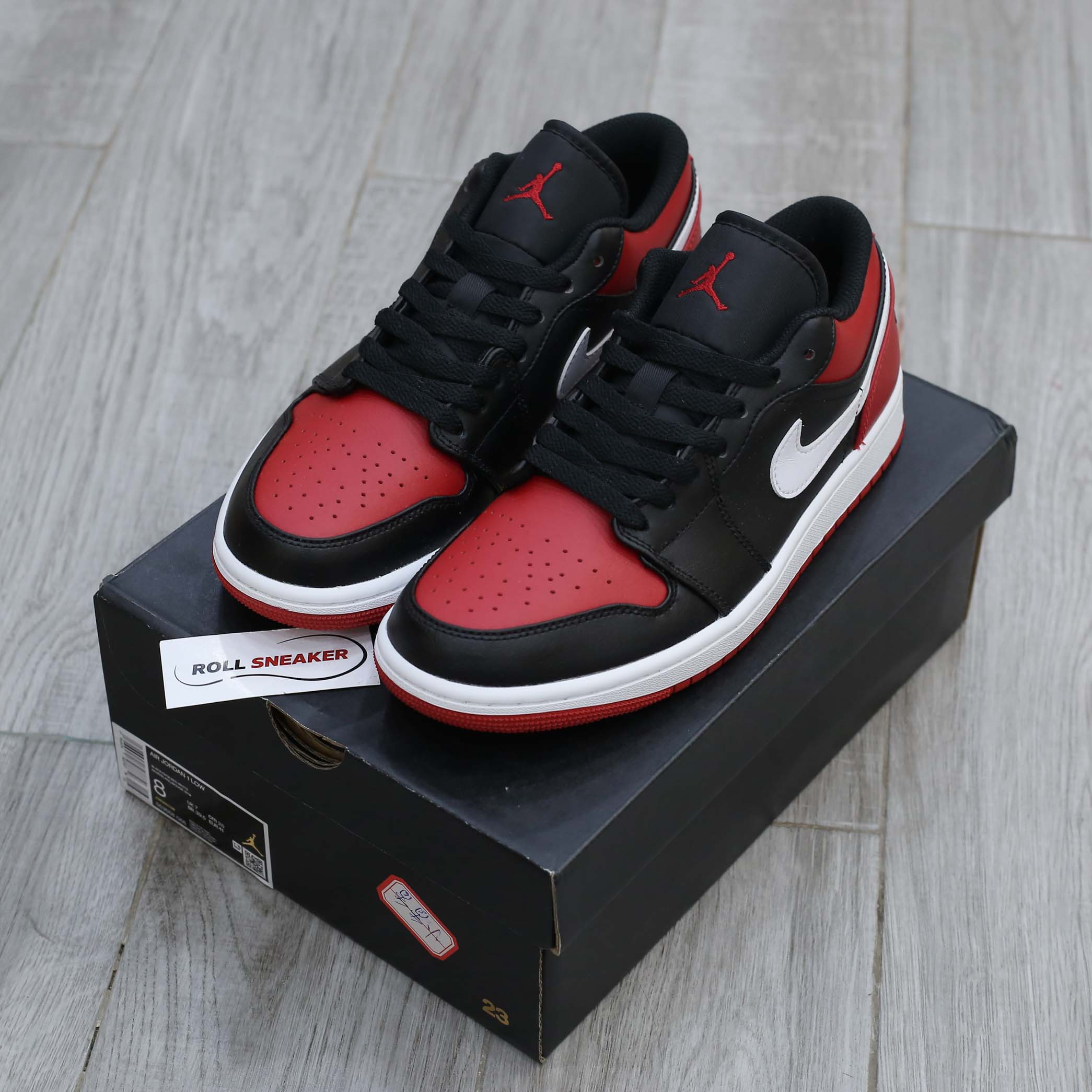 Nike Air Jordan 1 Low Alternate Bred Toe