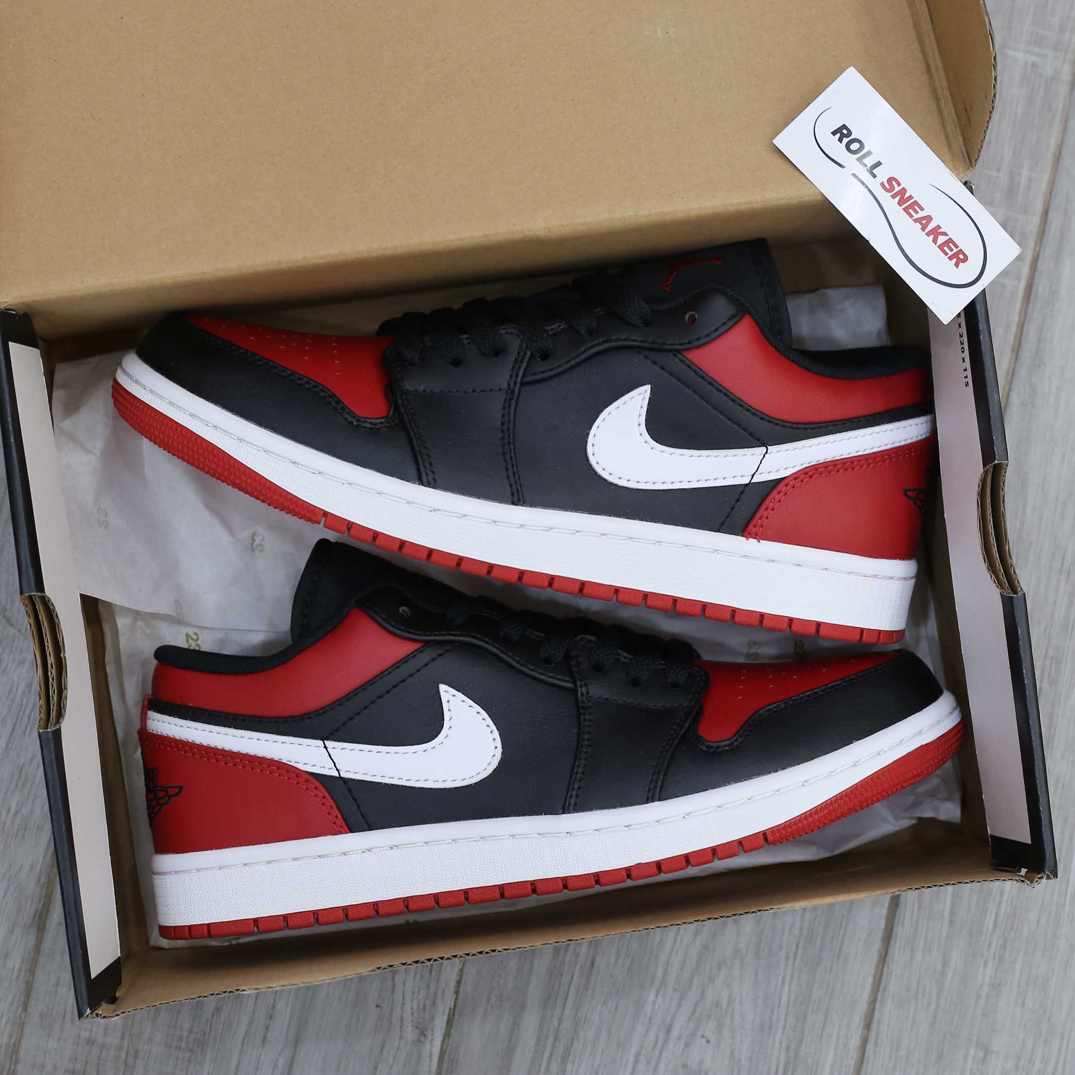 Nike Air Jordan 1 Low Alternate Bred Toe