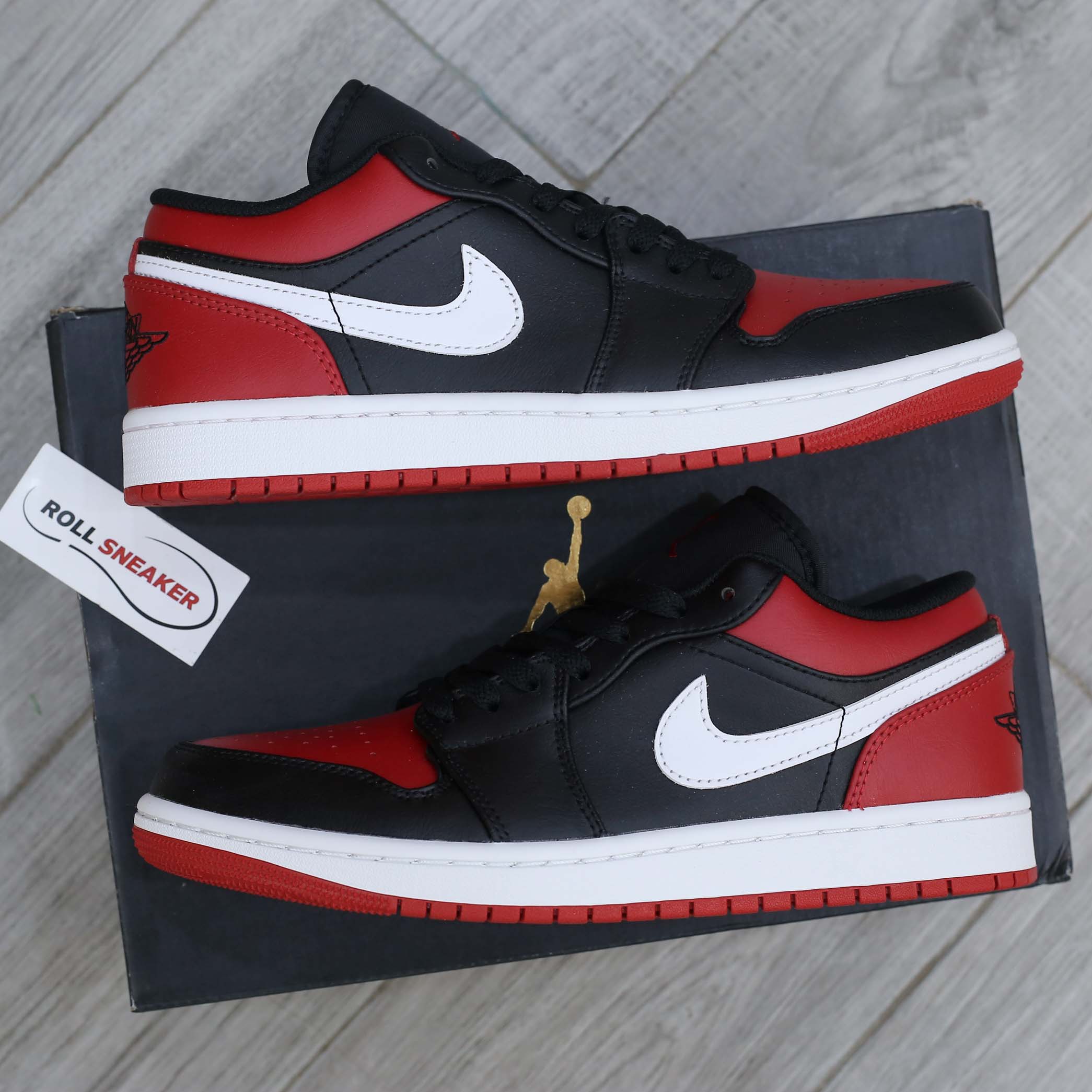 Nike Air Jordan 1 Low Alternate Bred Toe