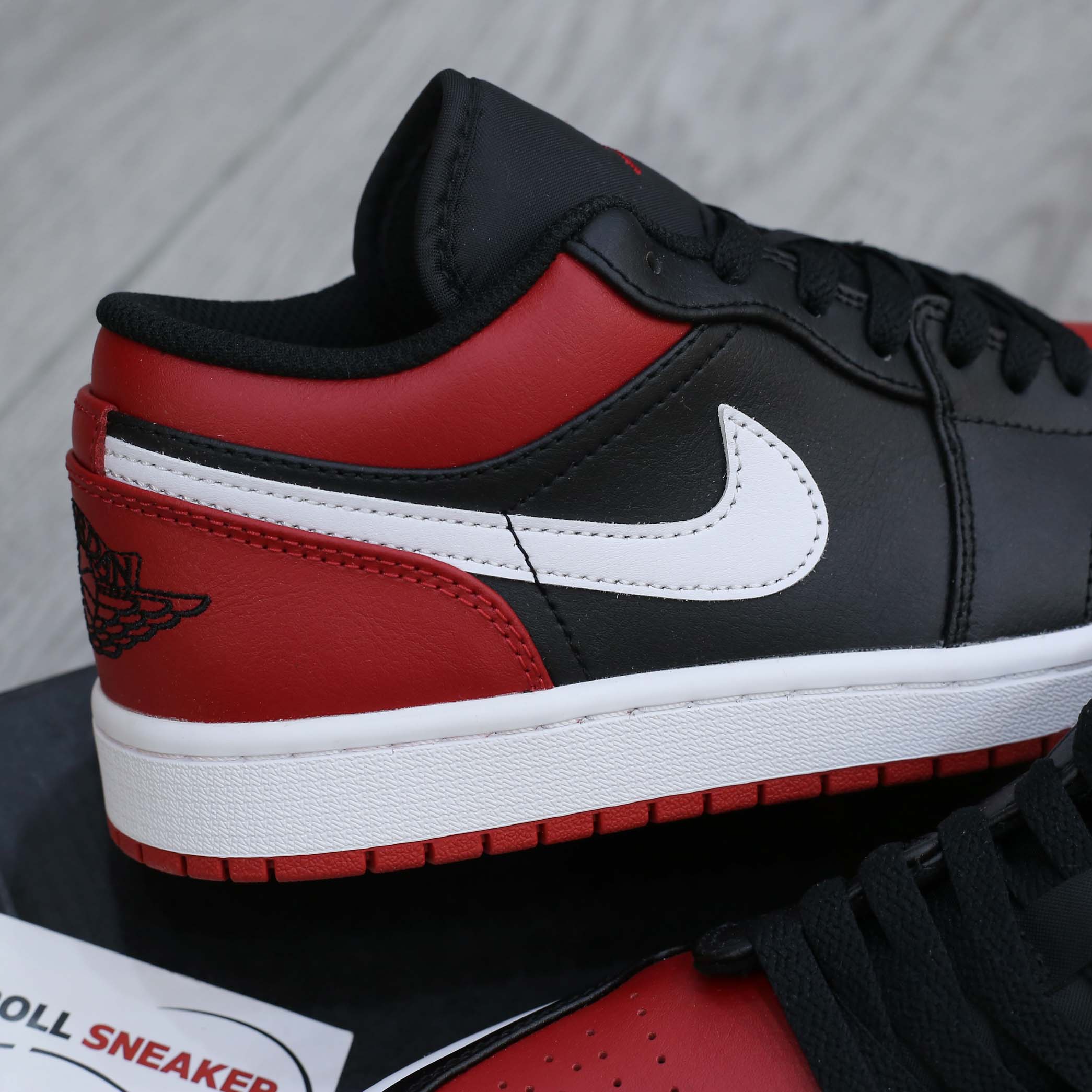 Nike Air Jordan 1 Low Alternate Bred Toe