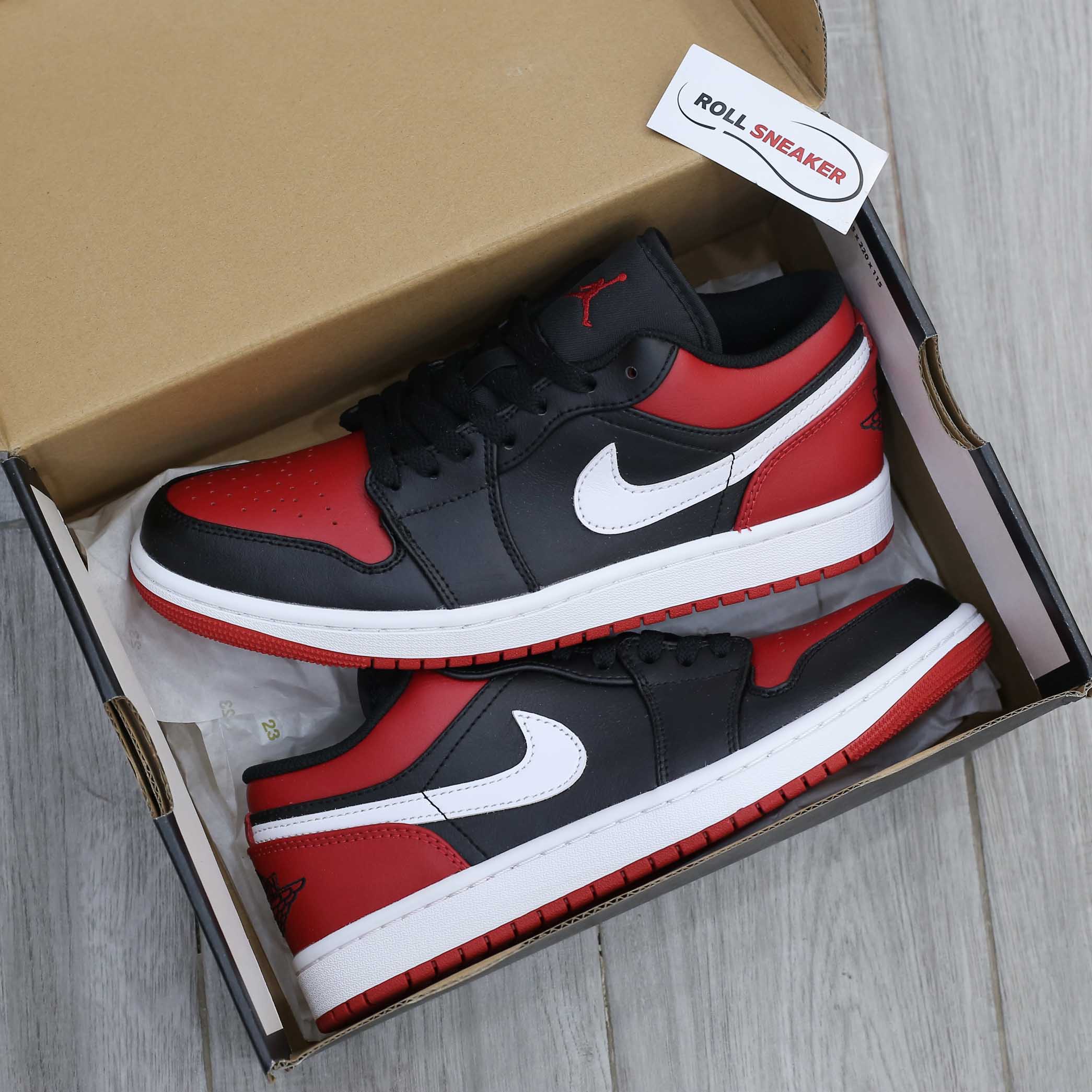 Nike Air Jordan 1 Low Alternate Bred Toe