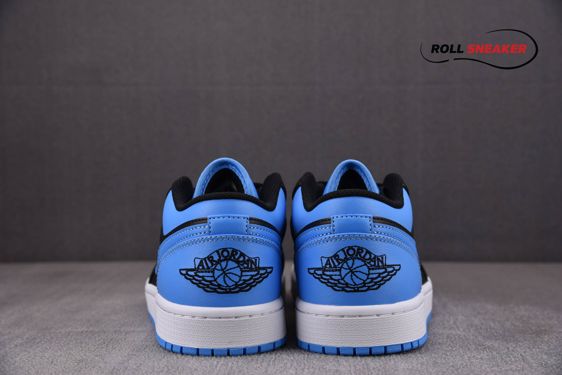 Nike Air Jordan 1 Low Black University Blue Men’s
