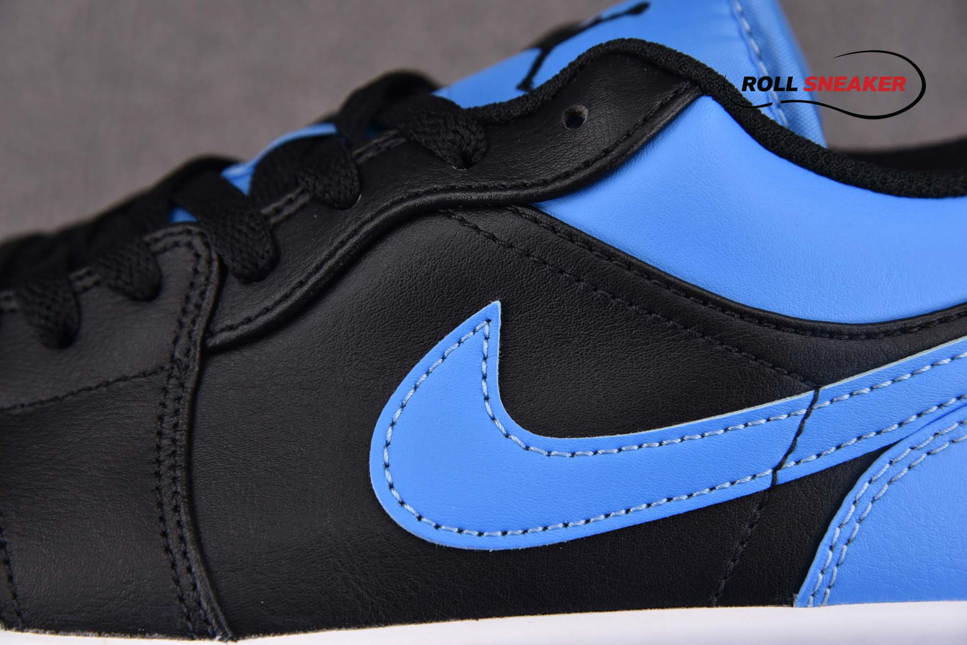 Nike Air Jordan 1 Low Black University Blue Men’s
