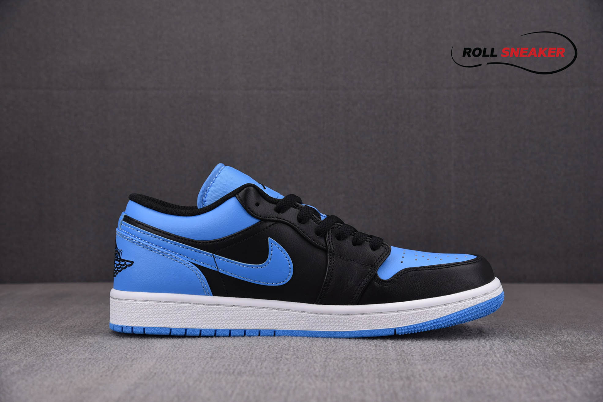 Nike Air Jordan 1 Low Black University Blue Men’s
