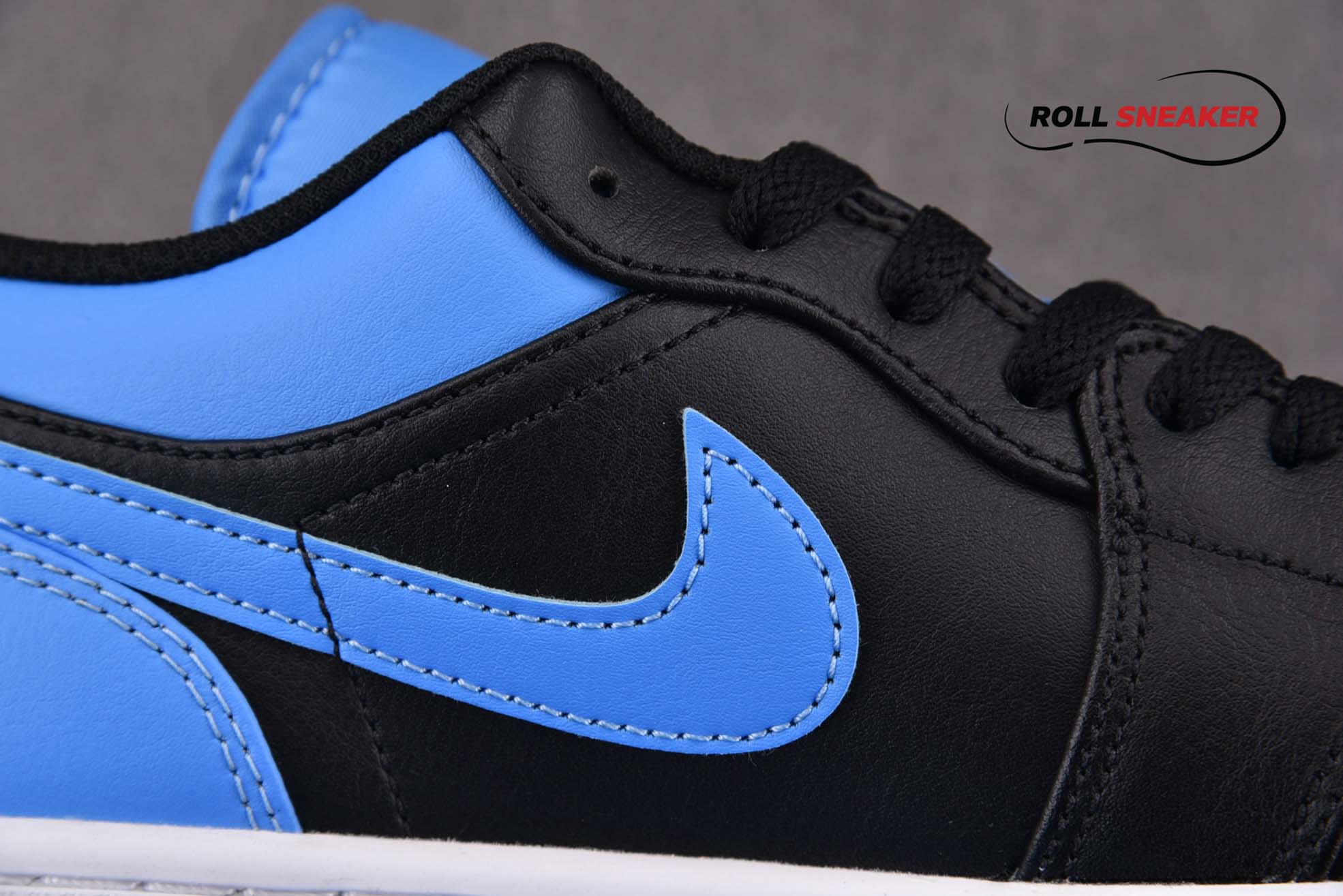 Nike Air Jordan 1 Low Black University Blue Men’s
