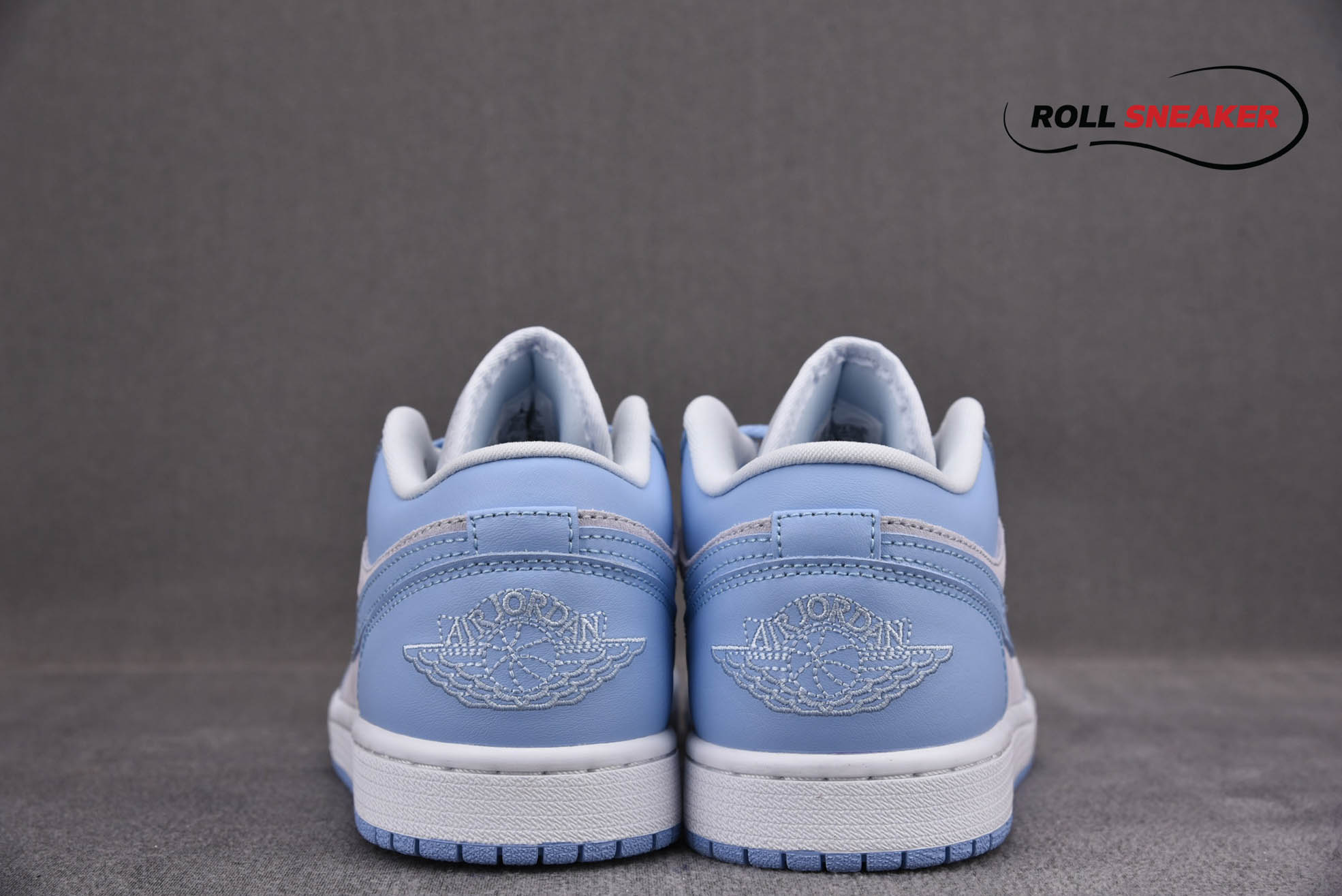 Nike Air Jordan 1 Low Football Gray Aluminum (W)