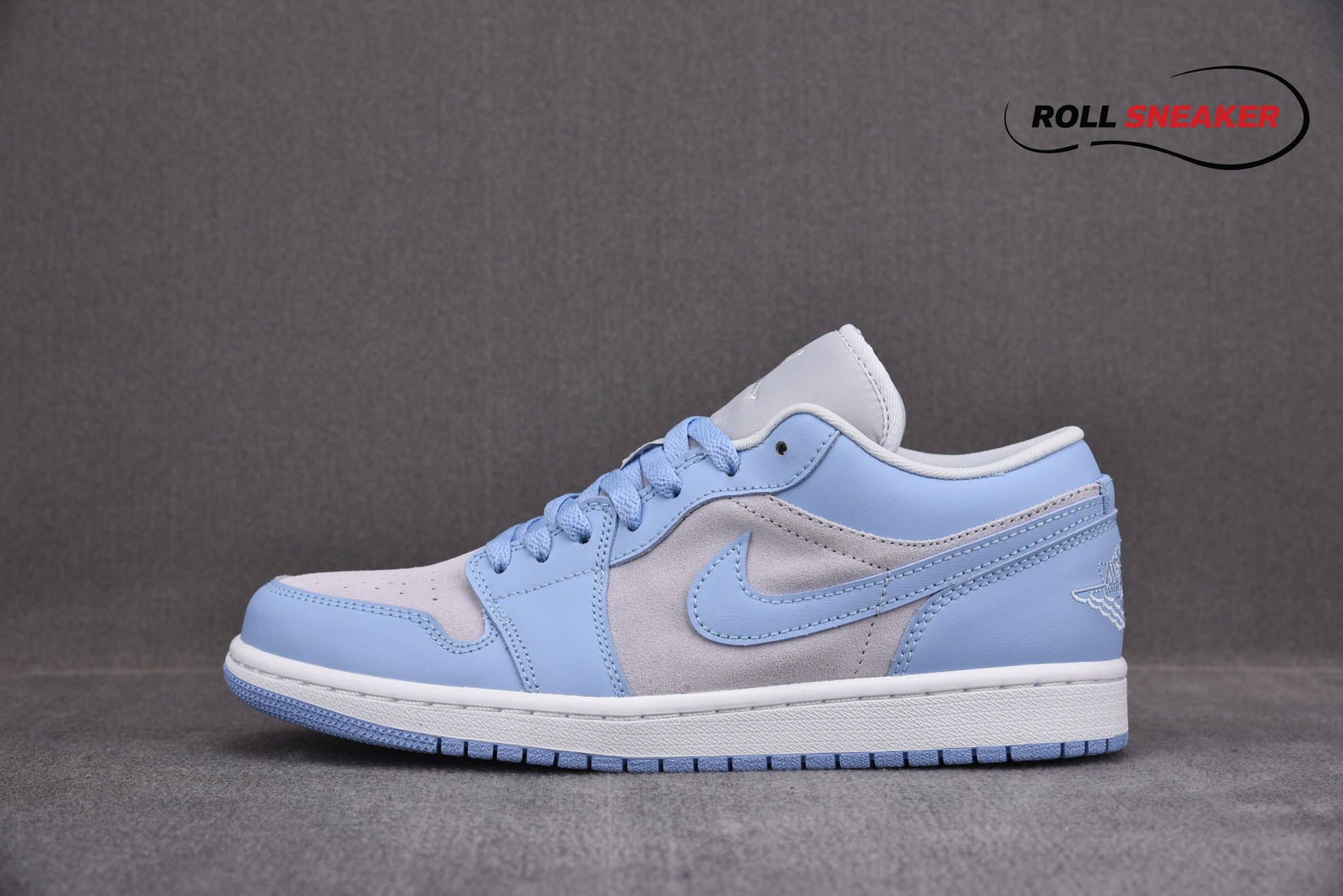 Nike Air Jordan 1 Low Football Gray Aluminum (W)