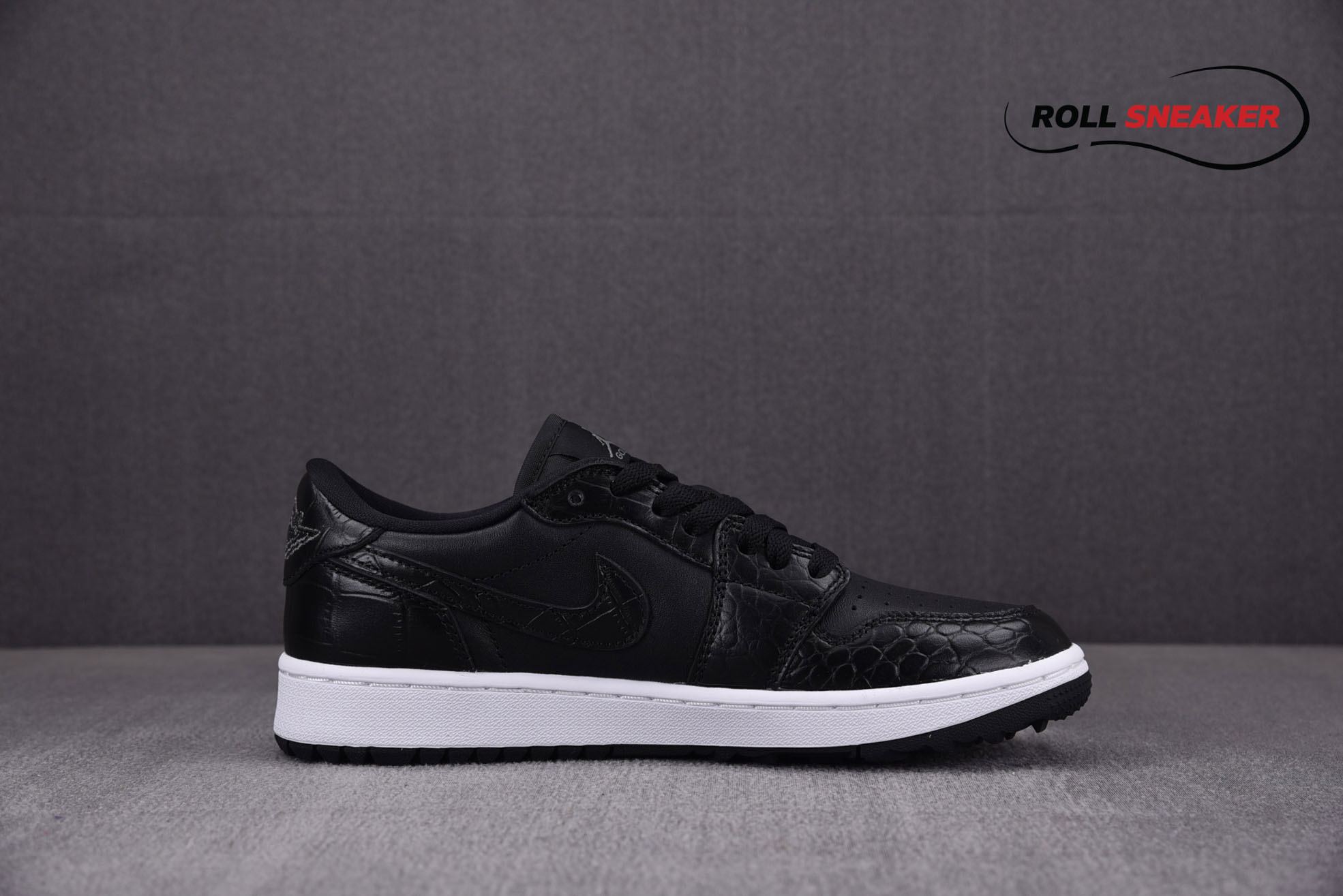 Nike Air Jordan 1 Low Golf Black Croc