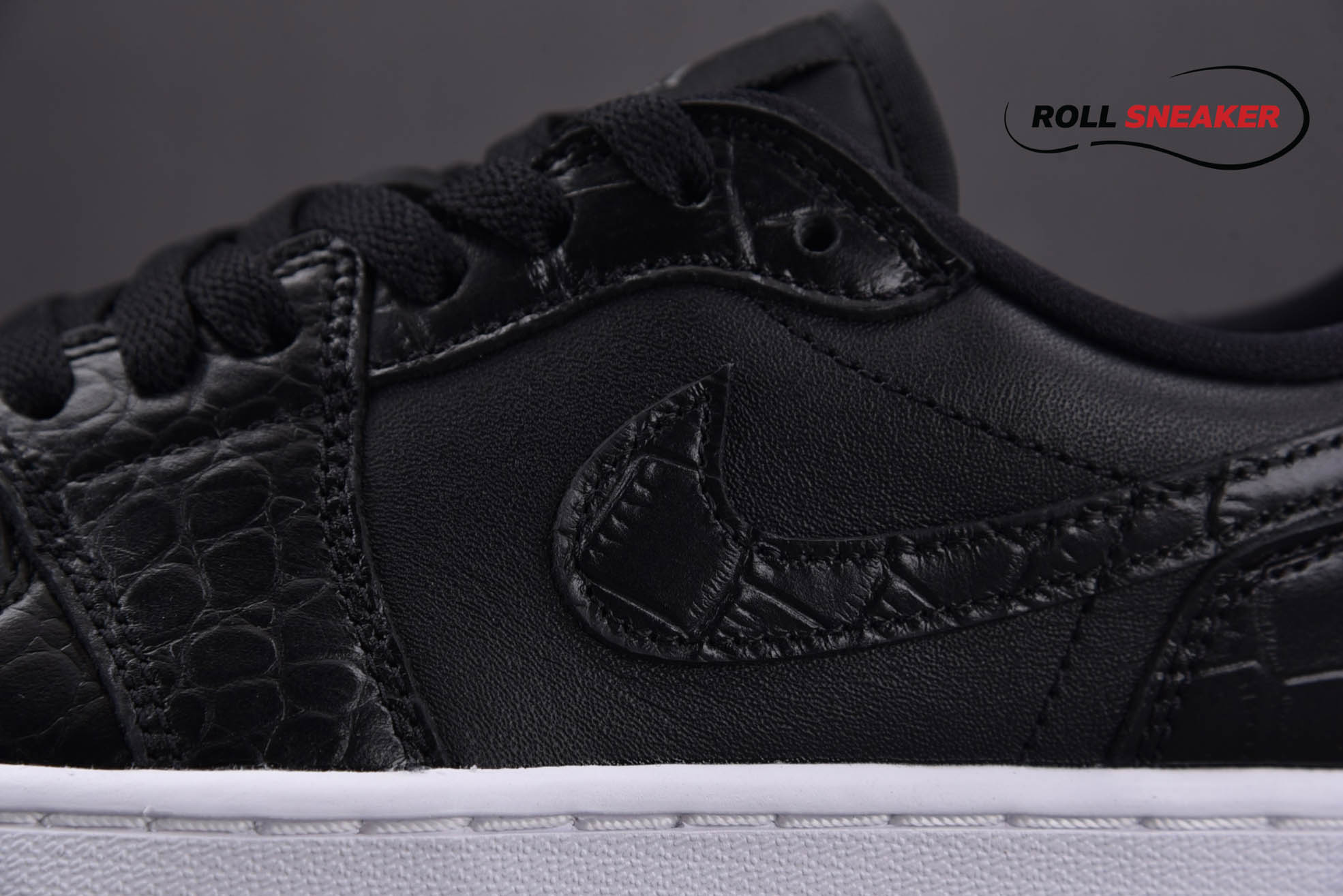 Nike Air Jordan 1 Low Golf Black Croc