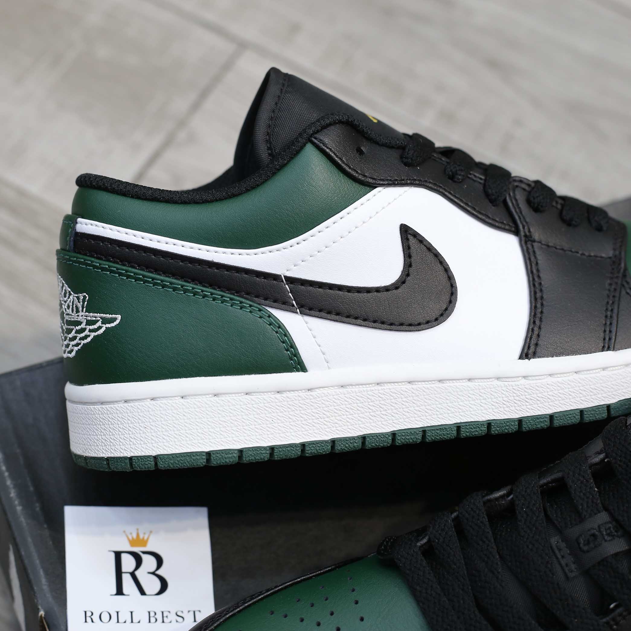 Nike Air Jordan 1 Low Green Toe