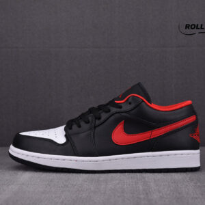 Nike Air Jordan 1 Low GS ‘Black Fire Red’