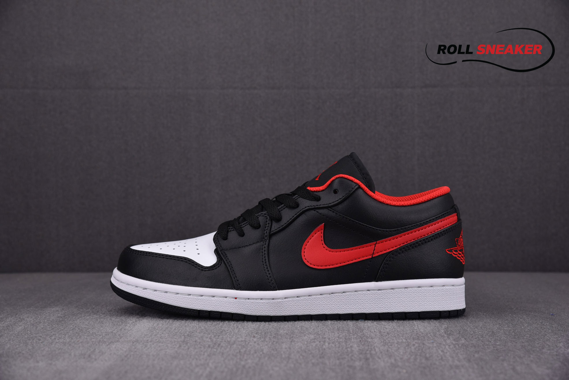 Nike Air Jordan 1 Low GS ‘Black Fire Red’