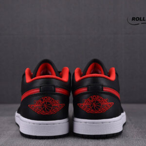 Nike Air Jordan 1 Low GS ‘Black Fire Red’