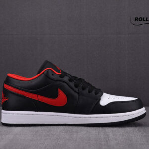 Nike Air Jordan 1 Low GS ‘Black Fire Red’