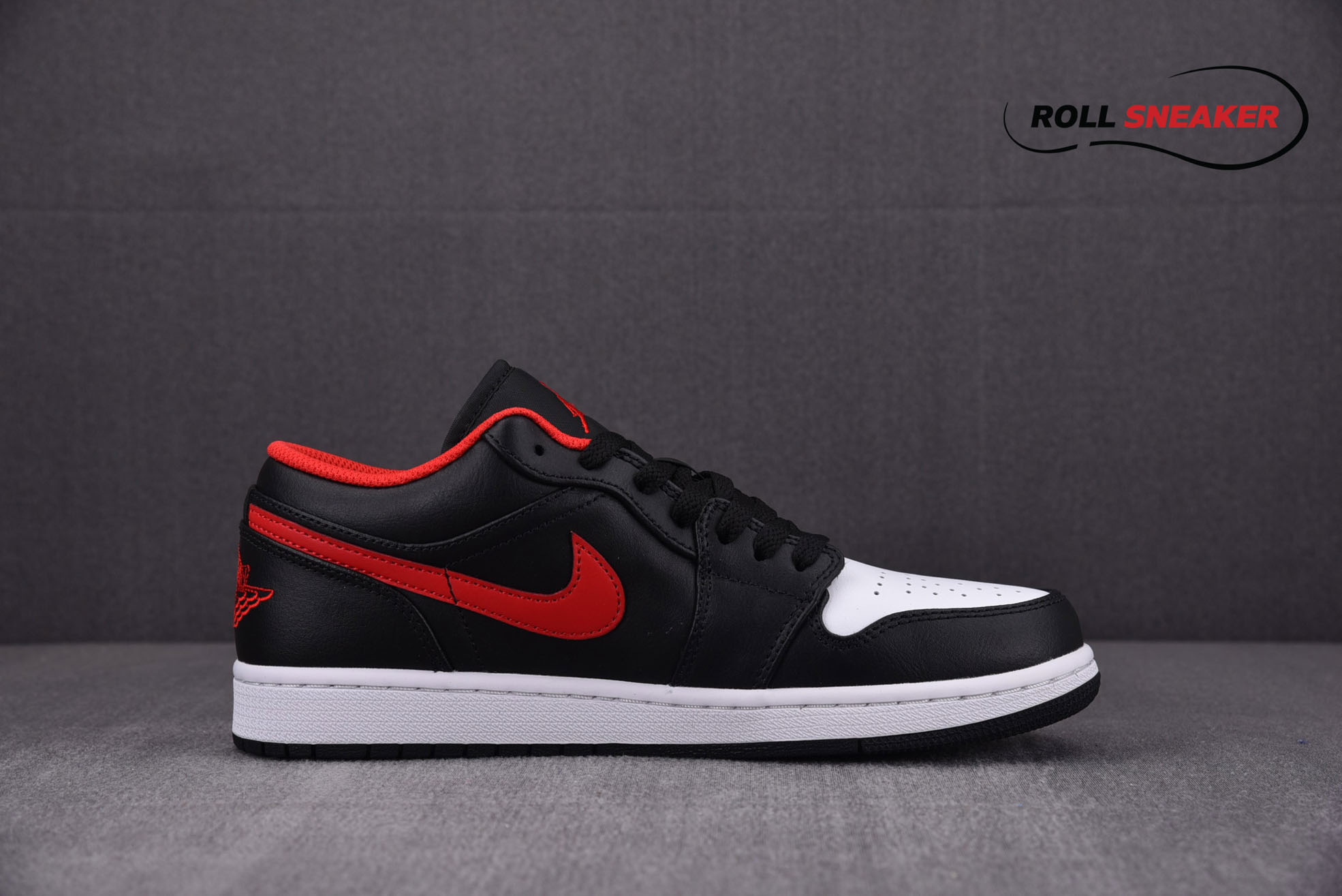 Nike Air Jordan 1 Low GS ‘Black Fire Red’