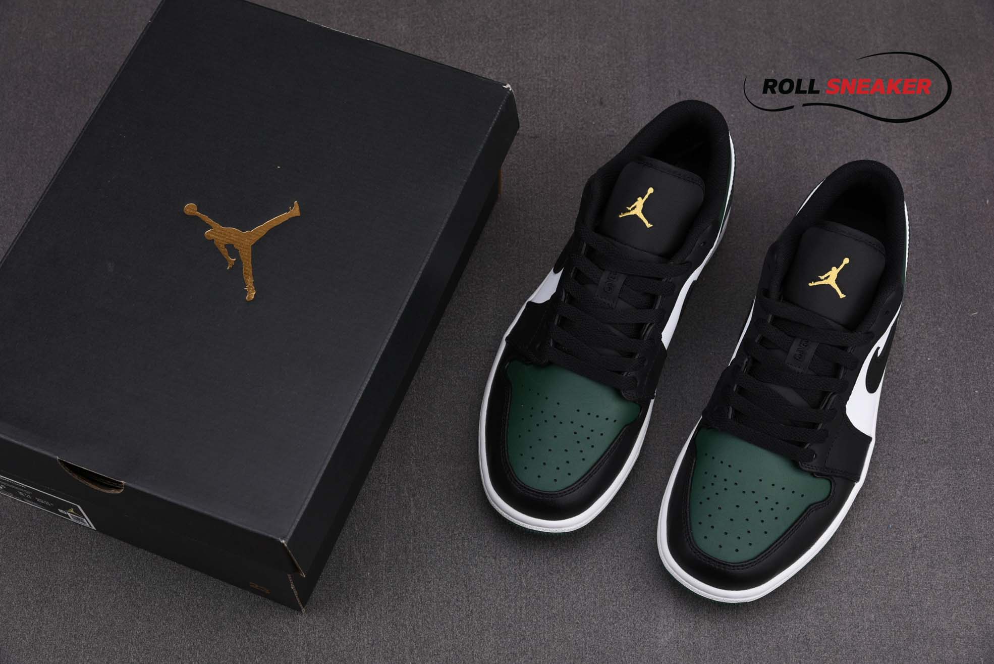Nike Air Jordan 1 Low GS ‘Green Toe’
