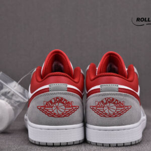 Nike Air Jordan 1 Low Light Smoke Grey Gym Red