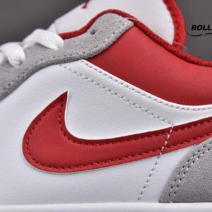 Nike Air Jordan 1 Low Light Smoke Grey Gym Red