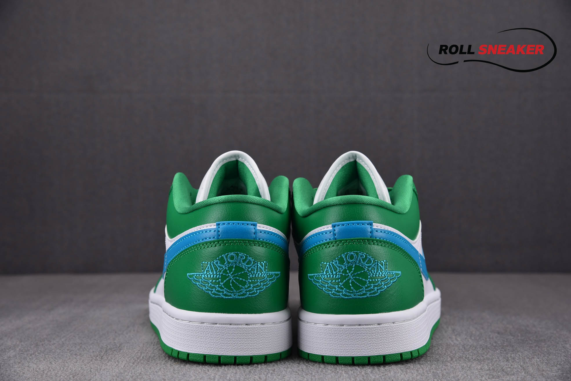 Nike Air Jordan 1 Low Lucky Green Aquatone