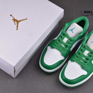 Nike Air Jordan 1 Low Lucky Green Aquatone