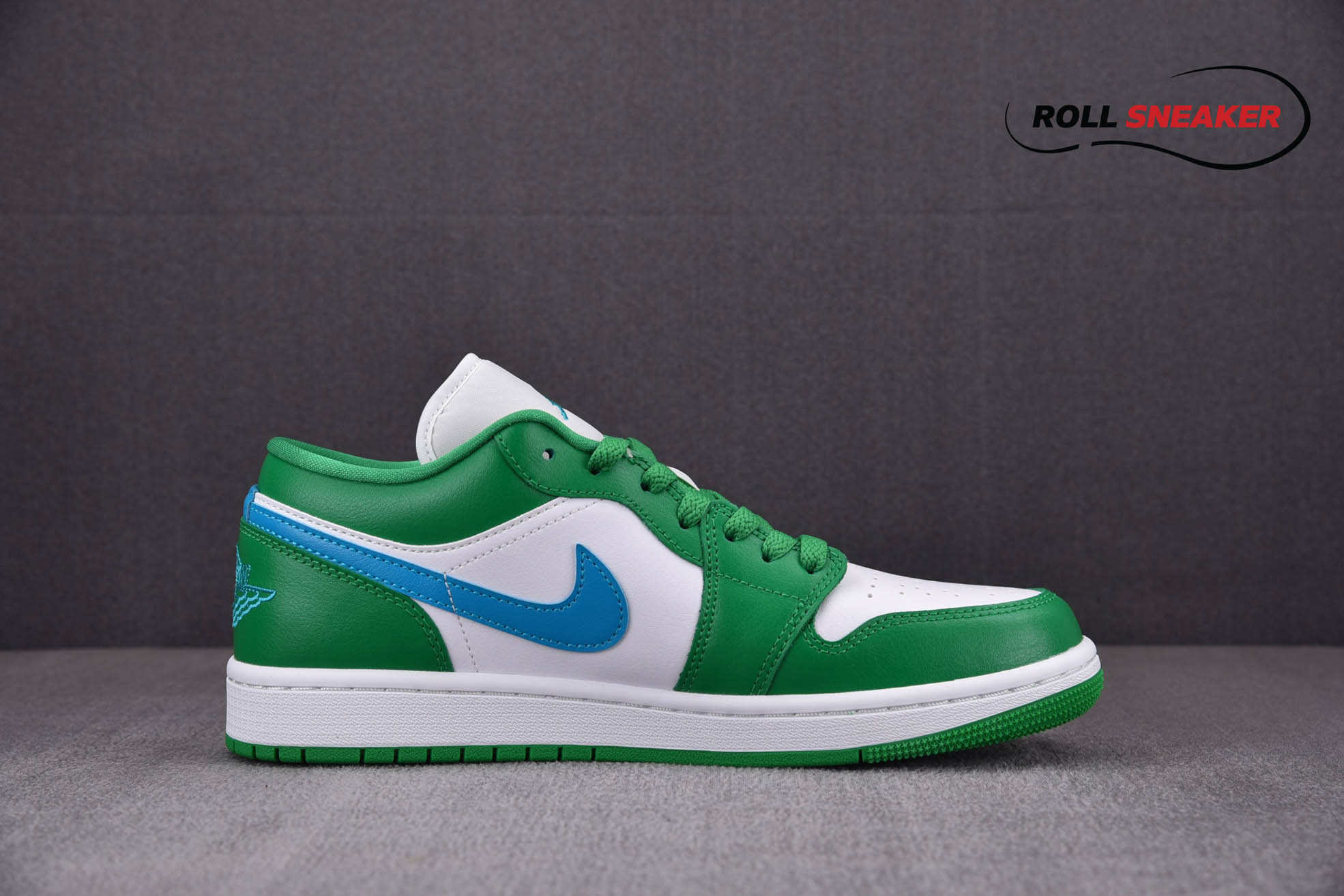 Nike Air Jordan 1 Low Lucky Green Aquatone