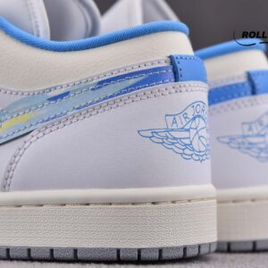 Nike Air Jordan 1 Low SE ‘Flame Swoosh – University Blue’