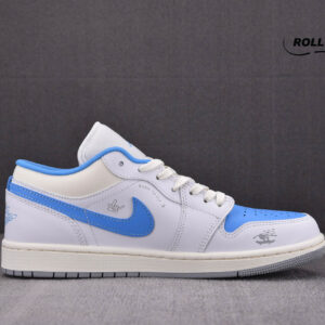 Nike Air Jordan 1 Low SE ‘Flame Swoosh – University Blue’