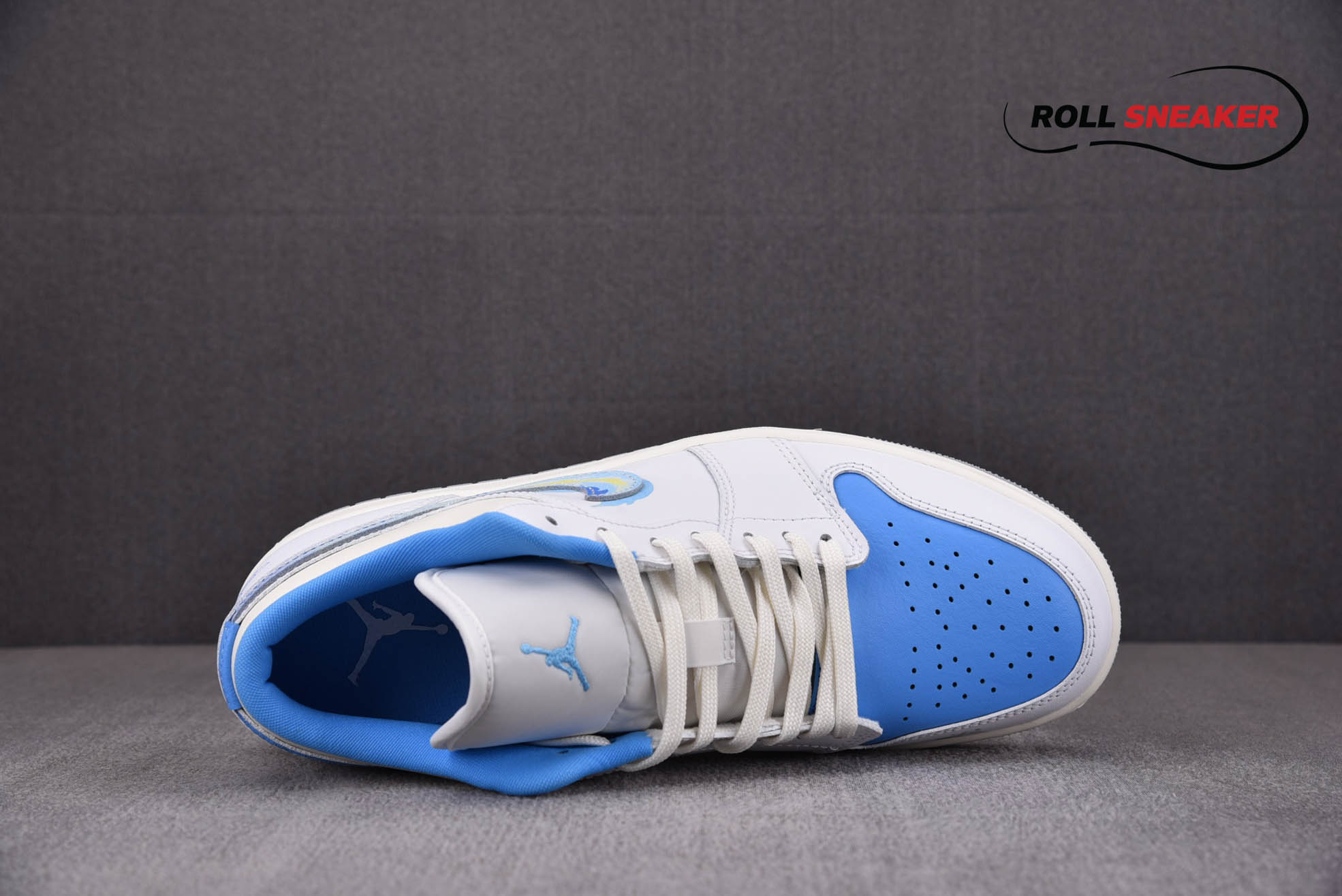 Nike Air Jordan 1 Low SE ‘Flame Swoosh – University Blue’