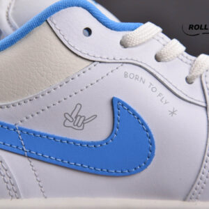 Nike Air Jordan 1 Low SE ‘Flame Swoosh – University Blue’