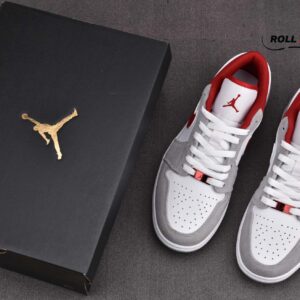 Nike Air Jordan 1 Low SE ‘Light Smoke Grey Gym Red’