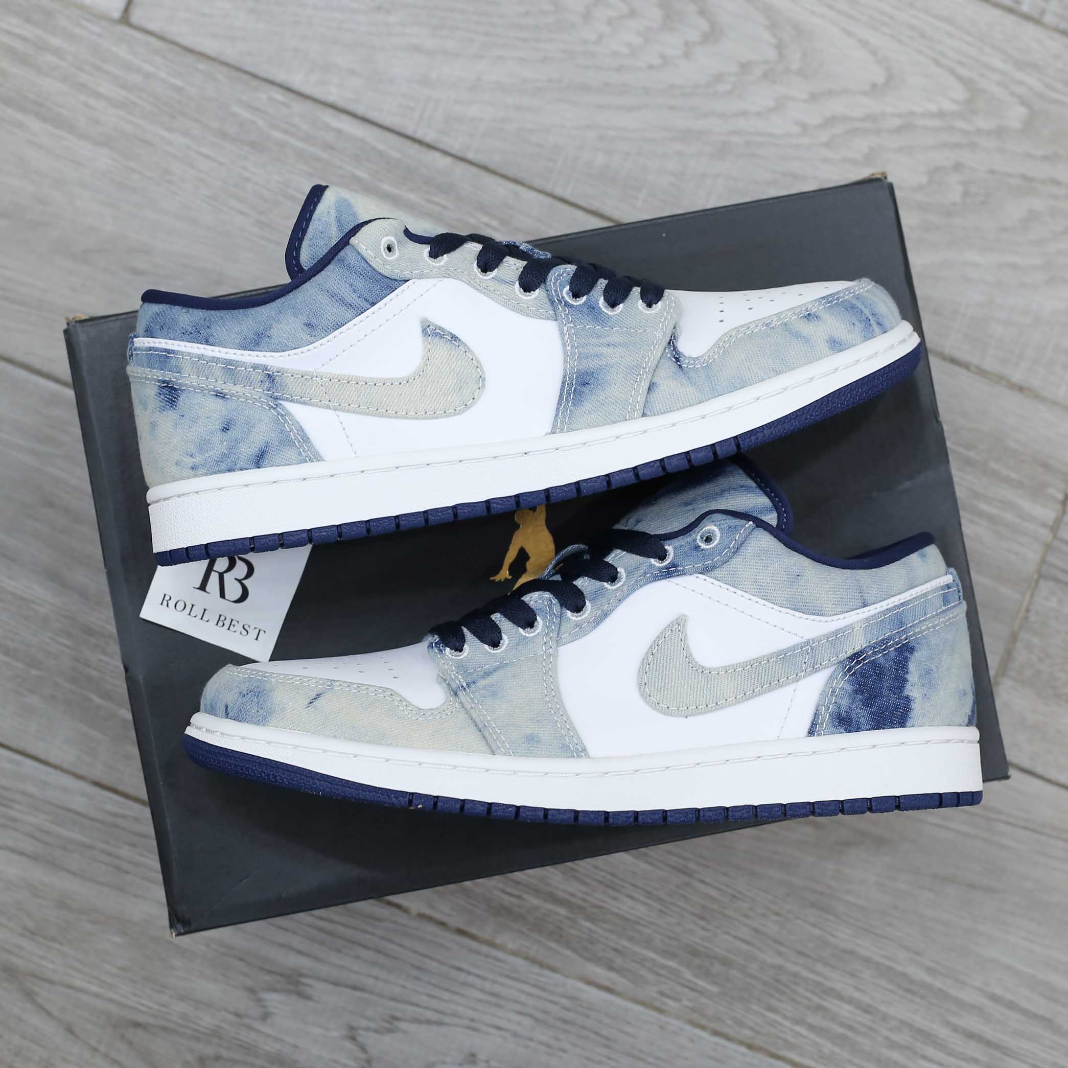 Nike Air Jordan 1 Low SE Washed Denim