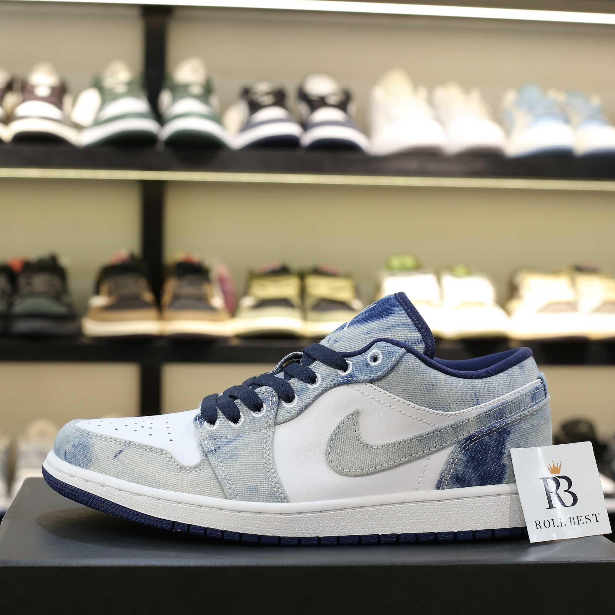 Nike Air Jordan 1 Low SE Washed Denim