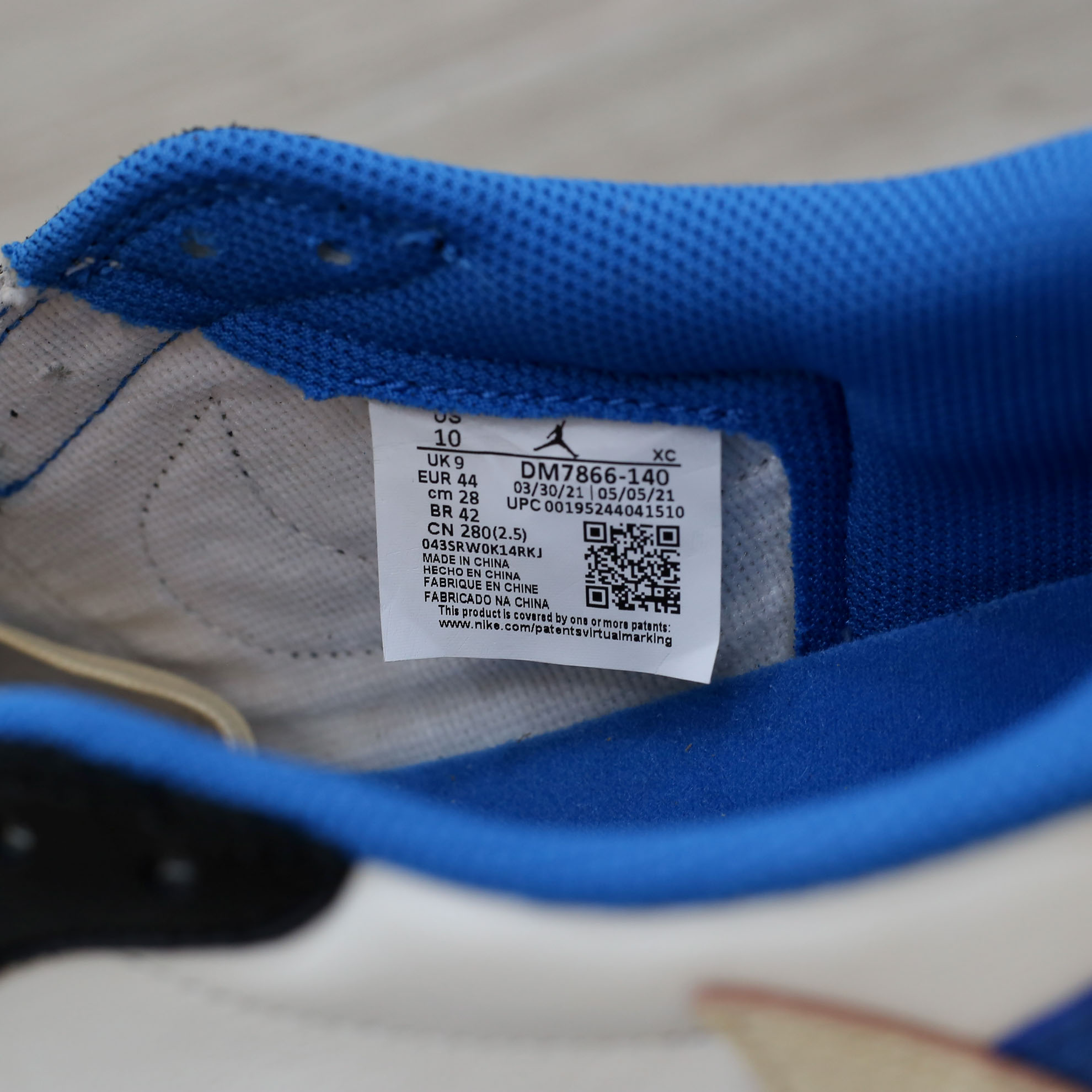 Nike Air Jordan 1 Low Travis Scott x Fragment